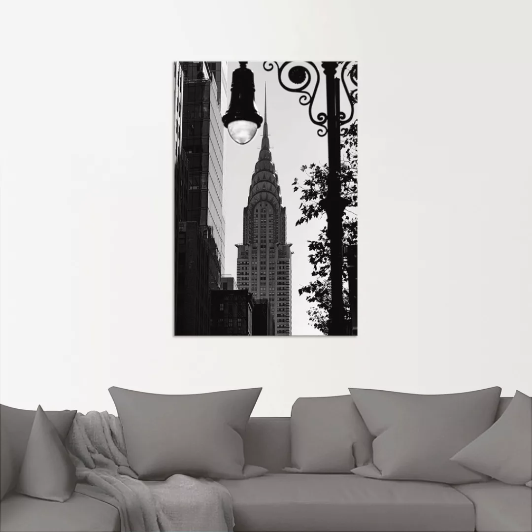 Artland Wandbild "New York Chrysler Building", New York, (1 St.), als Alubi günstig online kaufen