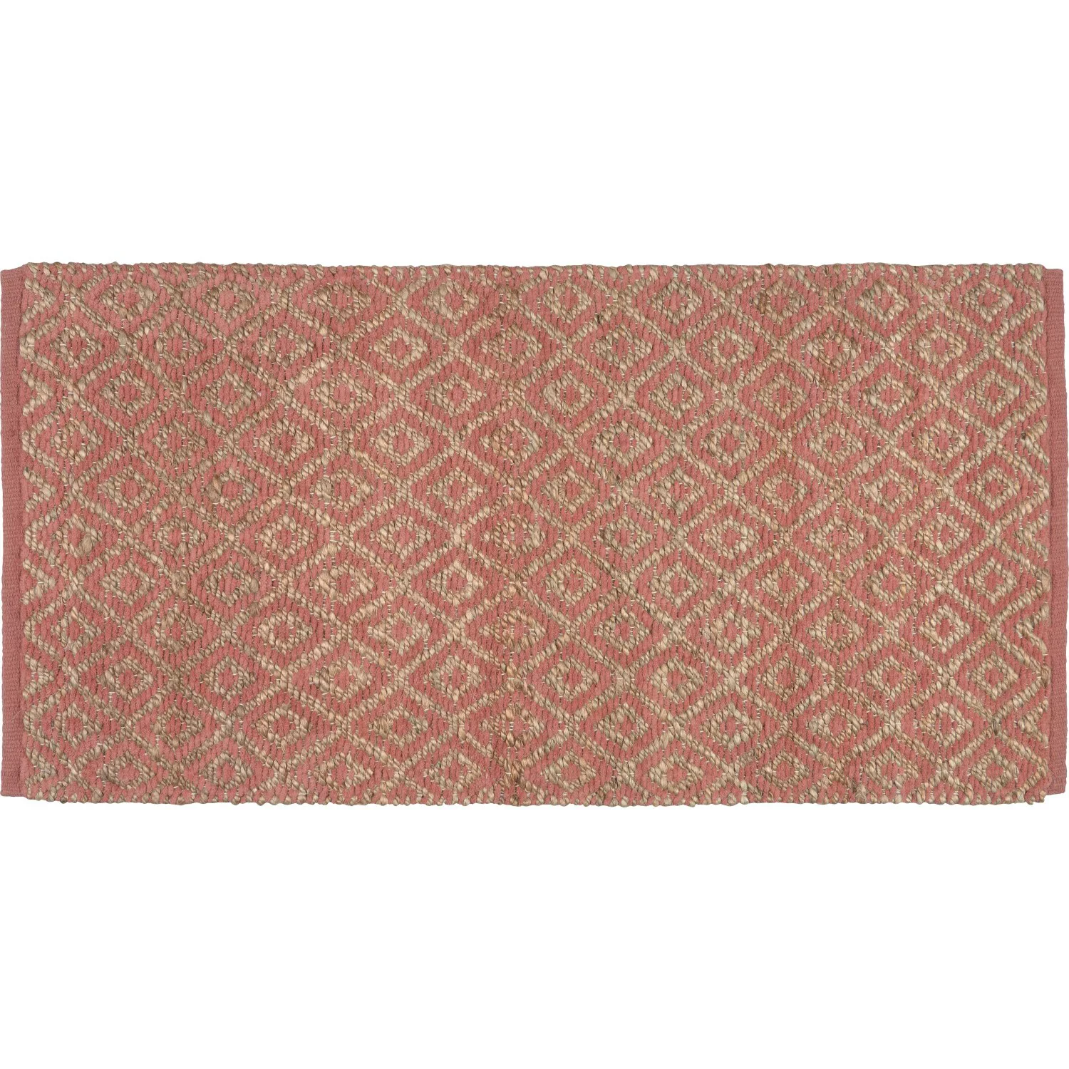 Jute-Baumwoll Teppich Ancient Secrets Terracotta 60 x 120 cm günstig online kaufen