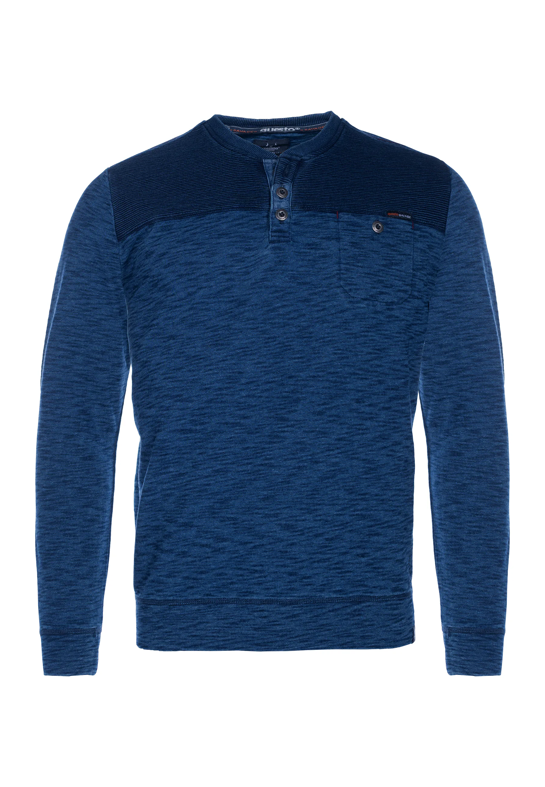 Questo Sweatshirt Eldon indigo günstig online kaufen