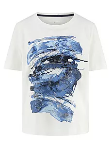 Rundhals-Shirt Gerry Weber weiss günstig online kaufen