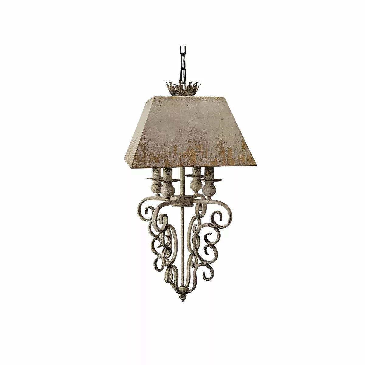 Deckenlampe Dkd Home Decor Metall Neoklassisch (37,5 X 37,5 X 73,5 Cm) günstig online kaufen