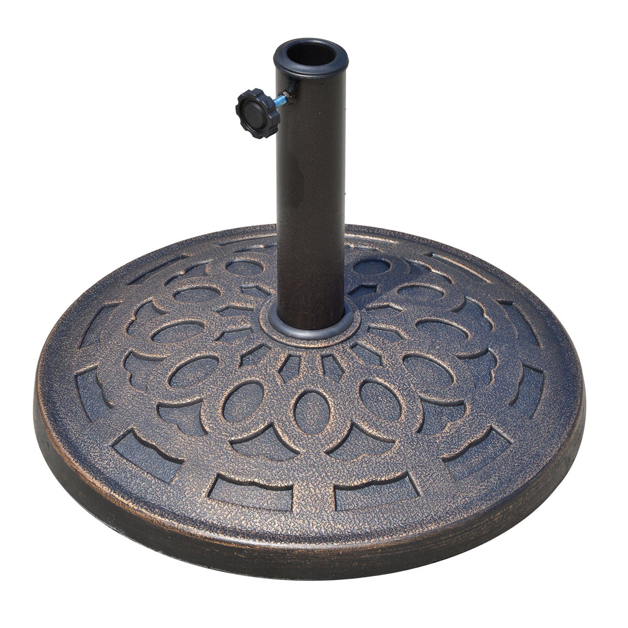 Outsunny Schirmständer Sonnenschirmständer 14kg rund 38/48mm günstig online kaufen