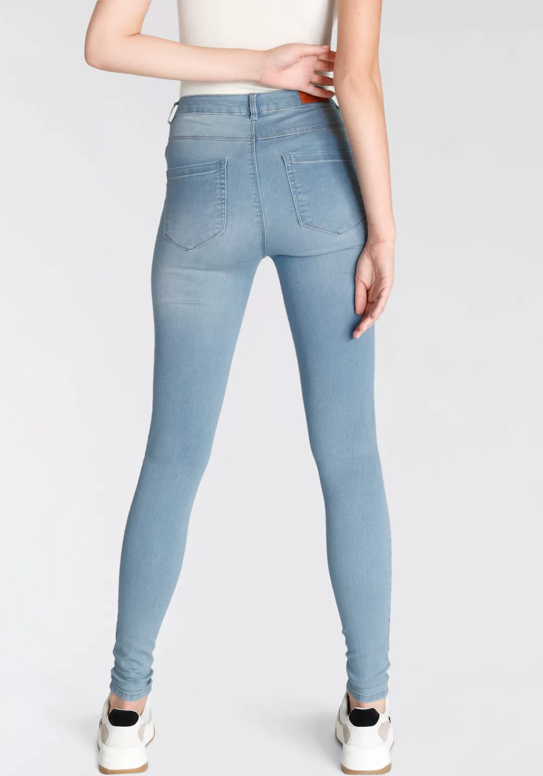 ONLY High-waist-Jeans ONLROYA HW SKINNY BJ13964 im 5-Pocket-Design günstig online kaufen