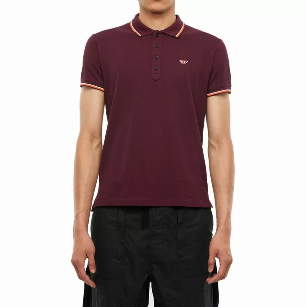 DIESEL Herren Poloshirt - T-Randy-New Hemd, kleines Logo Violet L günstig online kaufen