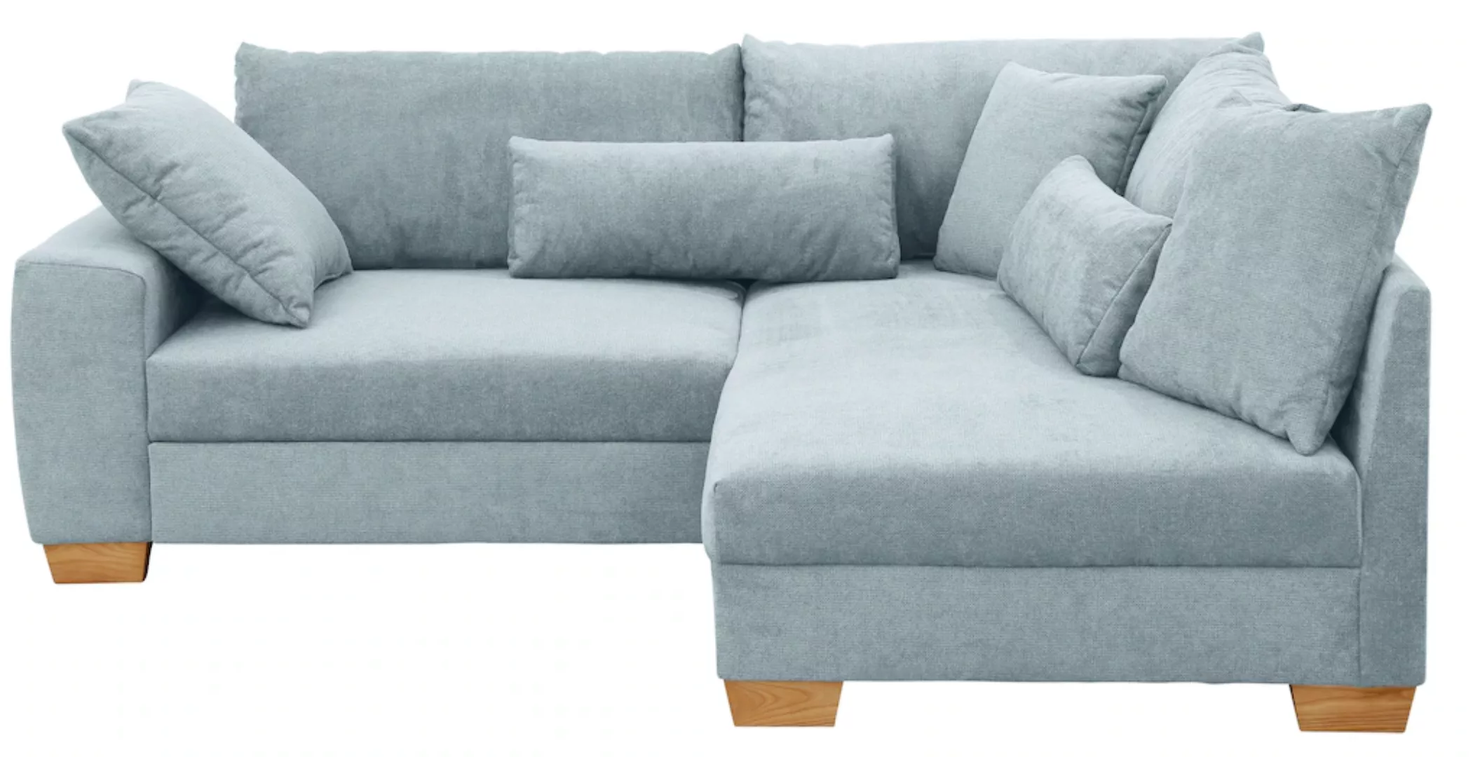 Home affaire Ecksofa "DuraSpring", mit Taschenfederkern, bis 140 kg belastb günstig online kaufen