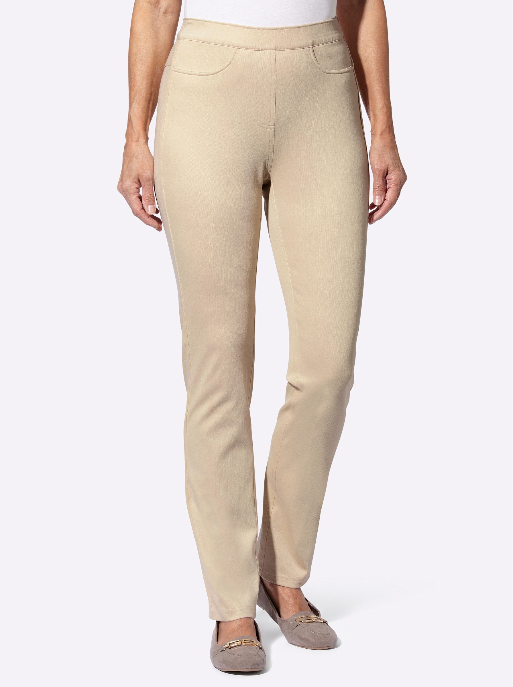 Witt Jerseyhose Schlupfhose Innenbeinlänge ca. 77 günstig online kaufen