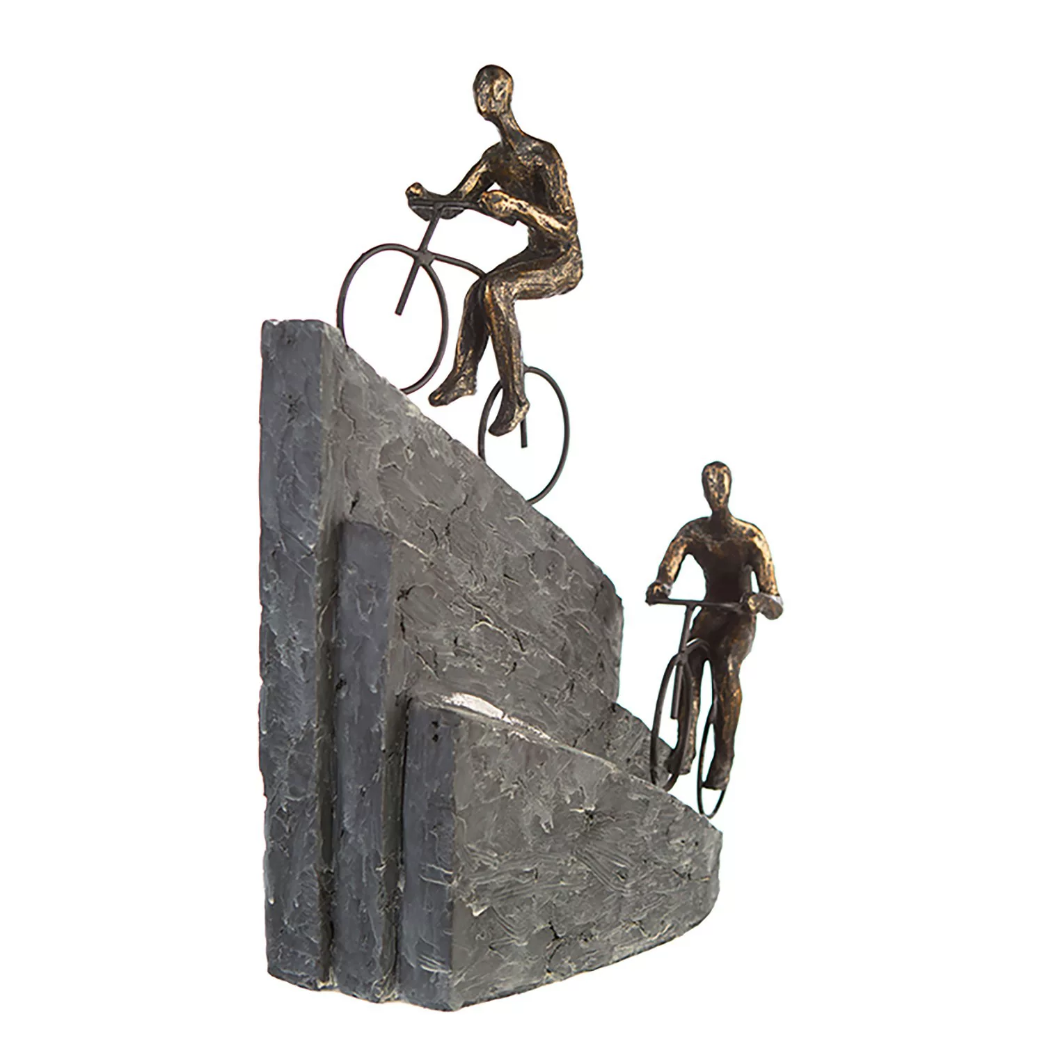 Casablanca by GILDE Skulptur Racing bronze/silber günstig online kaufen
