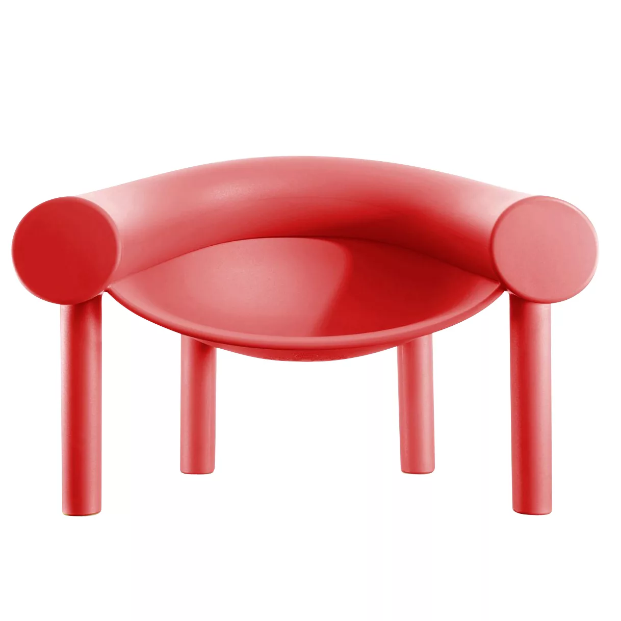Magis - Sam Son Sessel - rot/BxHxT 111x70x77cm günstig online kaufen