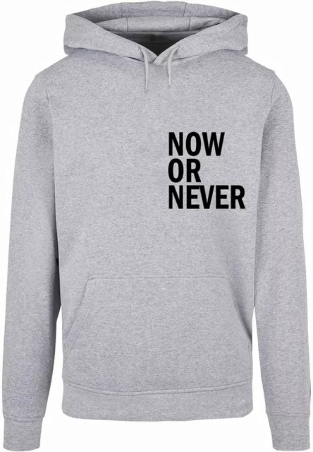 Merchcode Kapuzensweatshirt Merchcode Herren Now Or Never Basic Hoody (1-tl günstig online kaufen