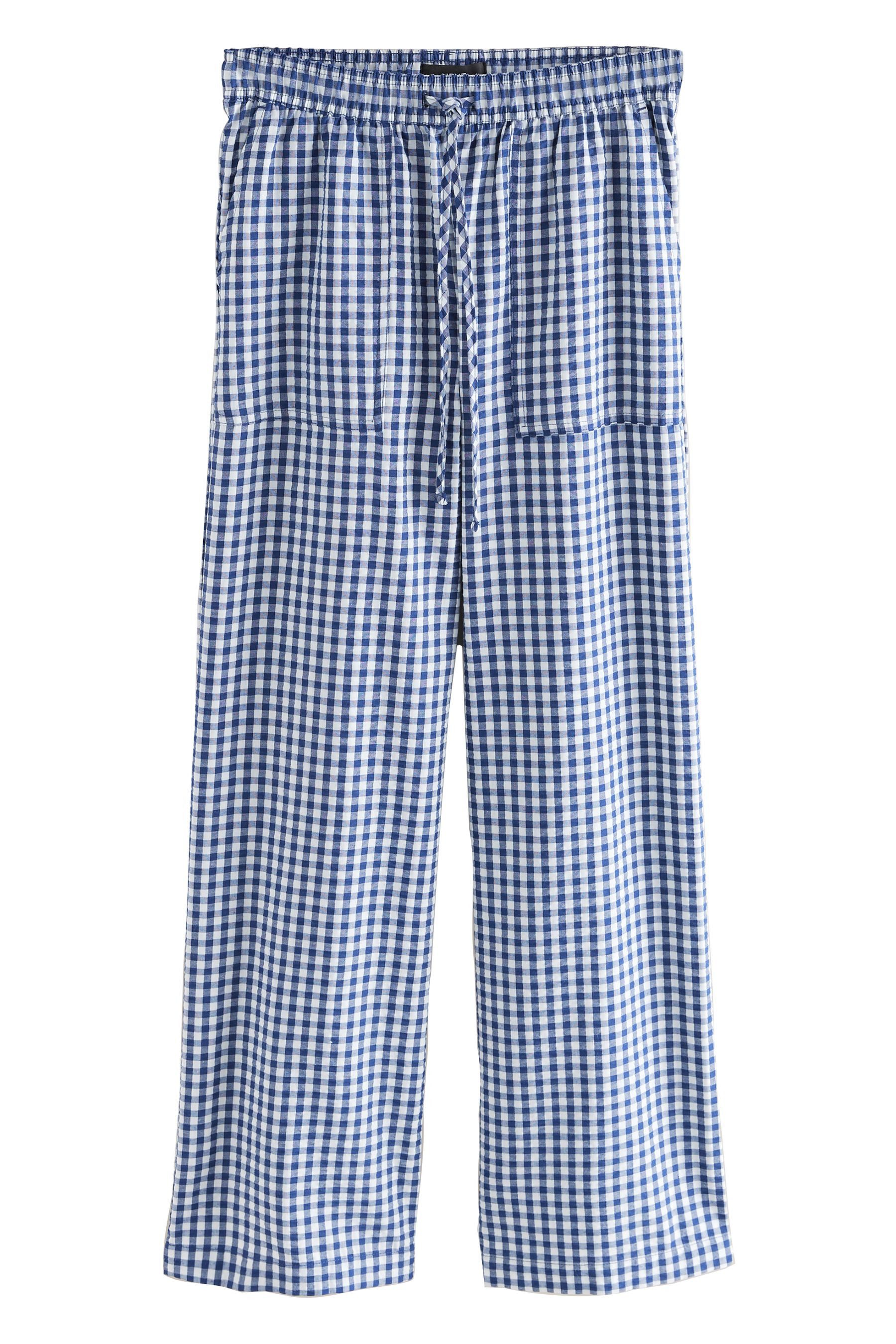 Next Schlupfhose Schlupfhose mit Vichykaros (1-tlg) günstig online kaufen