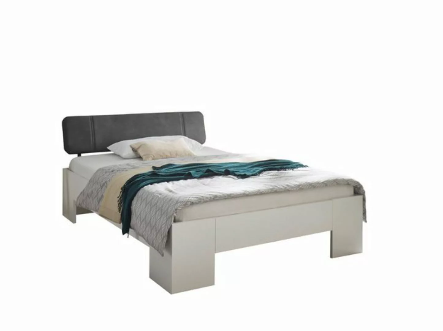Pol-Power Bett in Weiß. Abmessungen (BxHxT) 145x81x214 cm günstig online kaufen