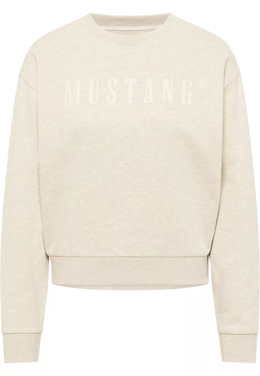 MUSTANG Sweatshirt "Style Lindsey", mit Logoprint günstig online kaufen