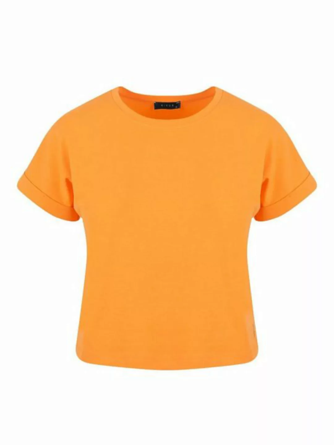 Rivus T-Shirt Basic-T-Shirt mit Rundhalsausschnitt günstig online kaufen