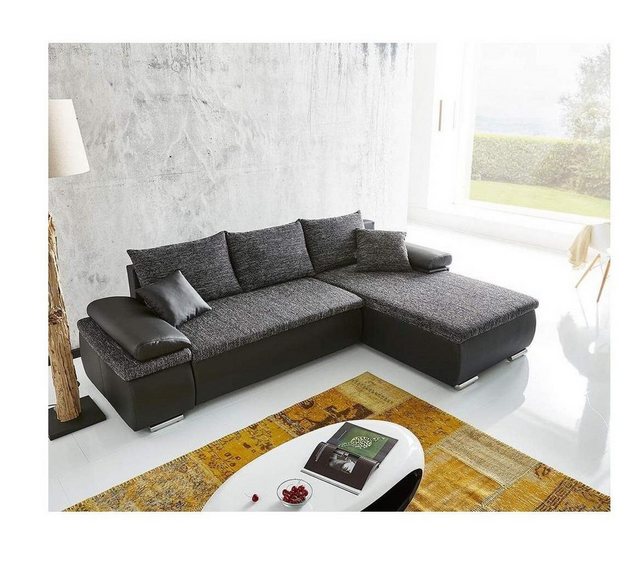 Xlmoebel Ecksofa L-förmiges Ecksofa mit Schlaffunktion und modernem Design günstig online kaufen