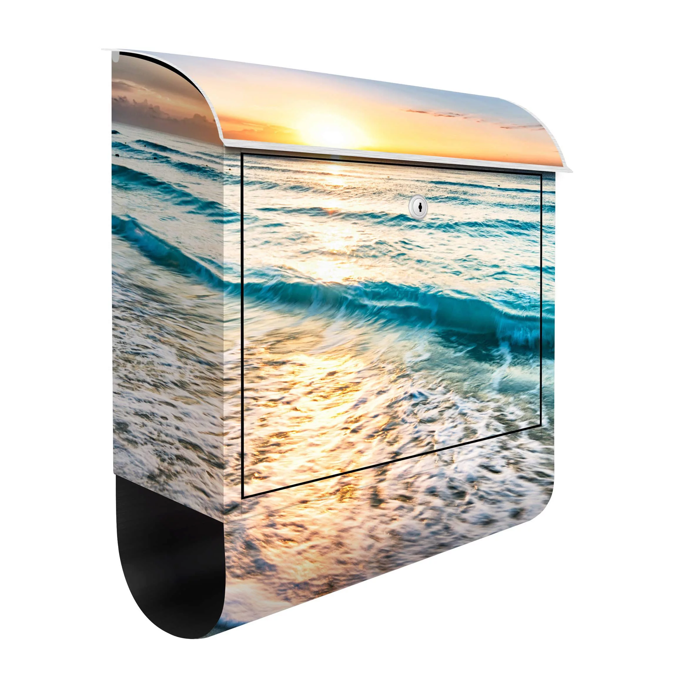 Briefkasten Natur & Landschaft Sonnenuntergang am Strand günstig online kaufen