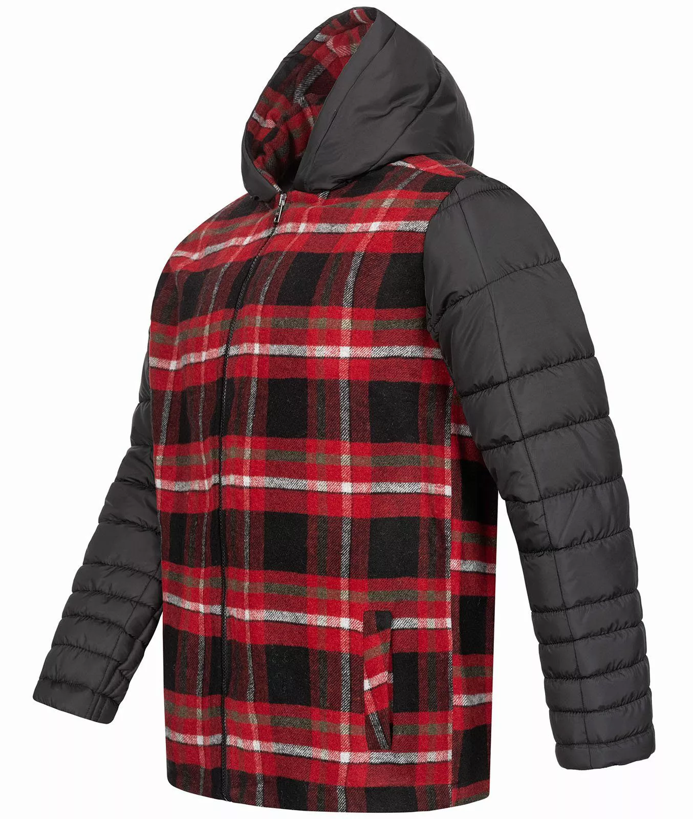 Rock Creek Steppjacke Herren Flanelljacke mit günstig online kaufen