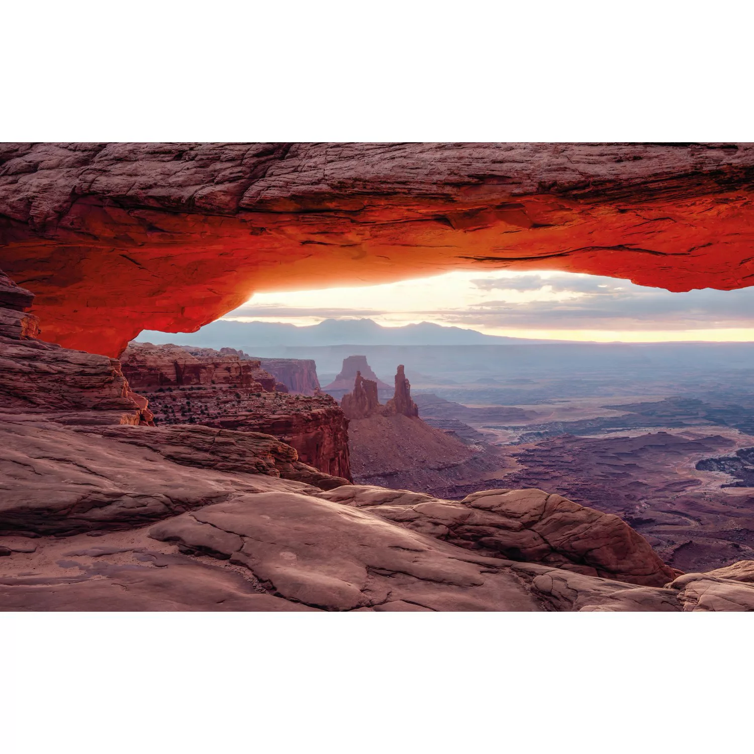 KOMAR Vlies Fototapete - Mesa Arch - Größe 450 x 280 cm mehrfarbig günstig online kaufen