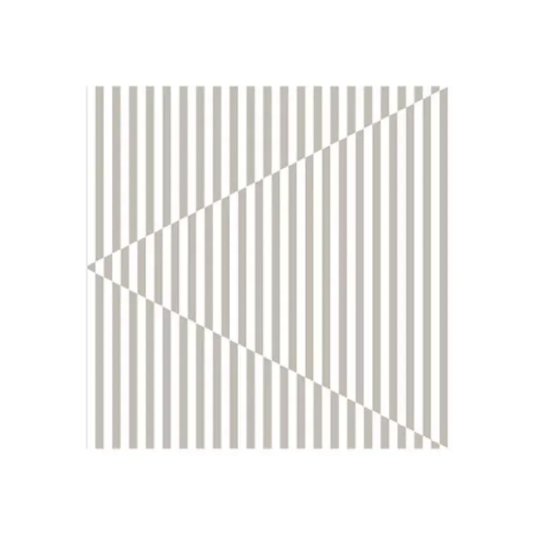 Broken Lines Serviette 33 x 33cm 20er Pack Sand-white günstig online kaufen