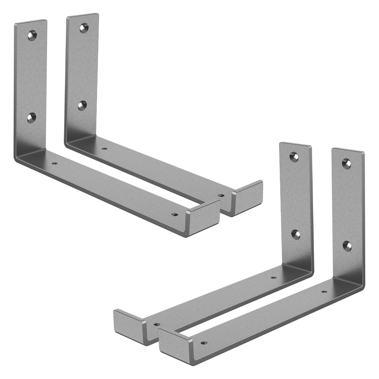 ML-DESIGN Wandregalhalter Regalhalterung L-Form aus Metall, günstig online kaufen