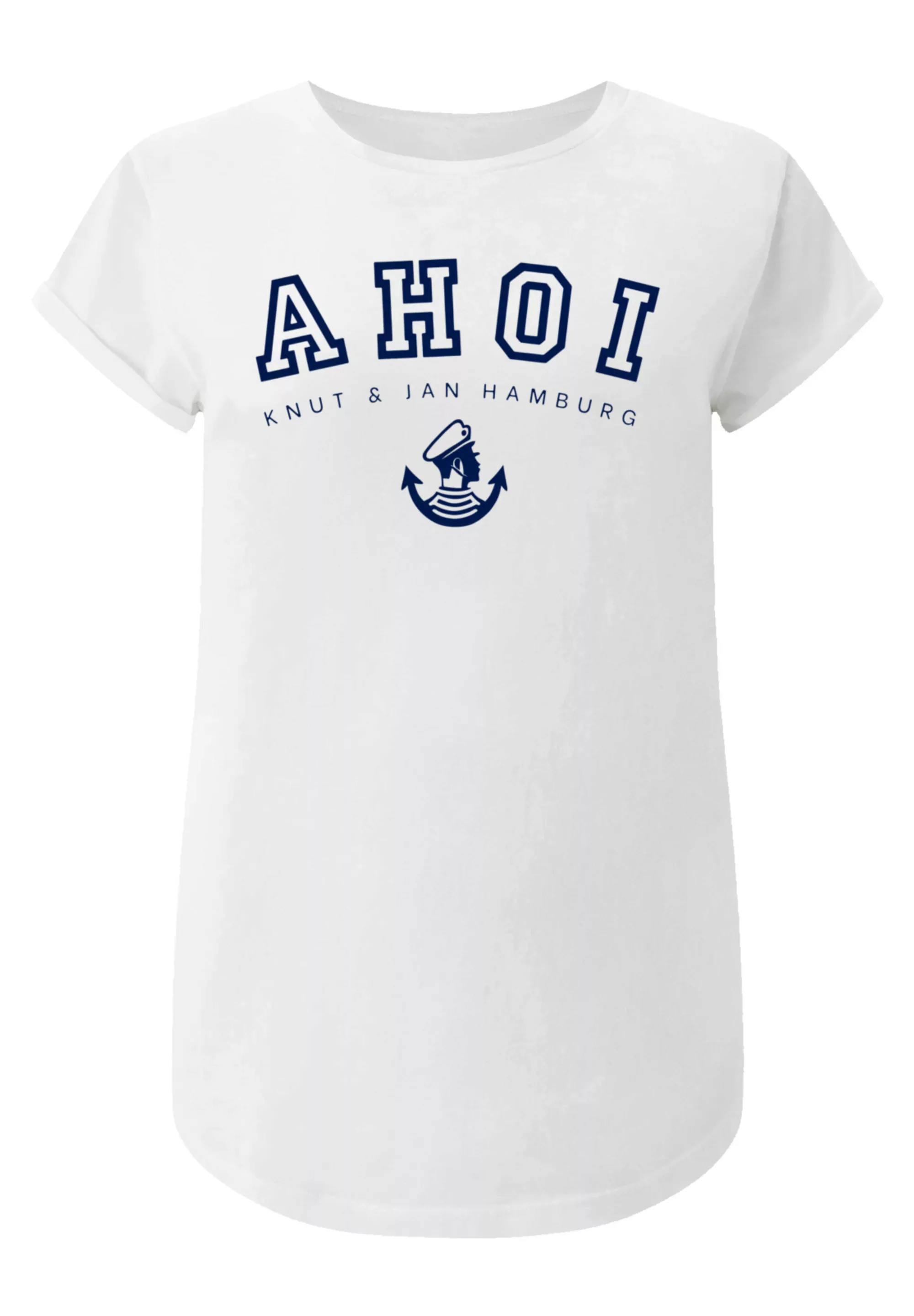 F4NT4STIC T-Shirt "Ahoi Knut & Jan Hamburg", Print günstig online kaufen
