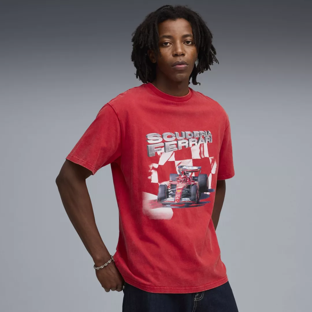 PUMA T-Shirt "Scuderia Ferrari Sportswear Graphic T-Shirt Herren" günstig online kaufen