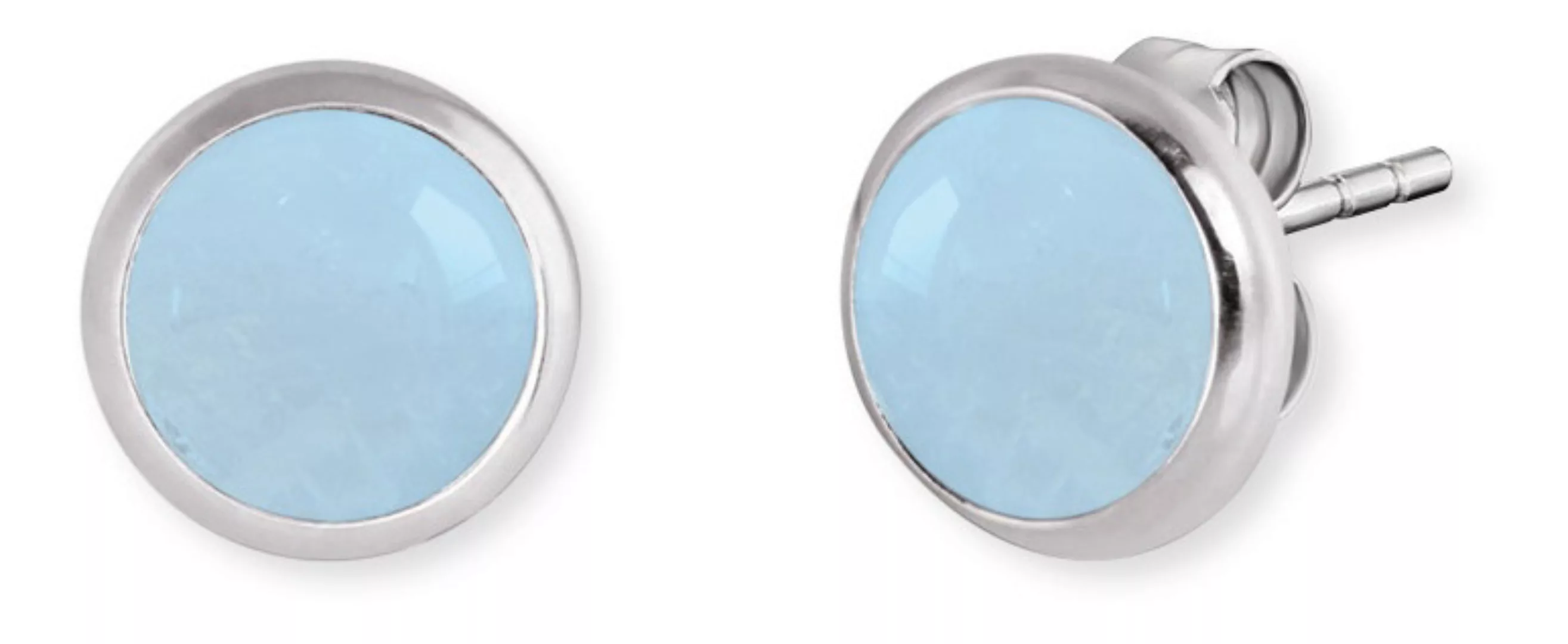 Engelsrufer Powerful Stone blauer Achat, EREBAST ERE-BA-ST Ohrringe günstig online kaufen