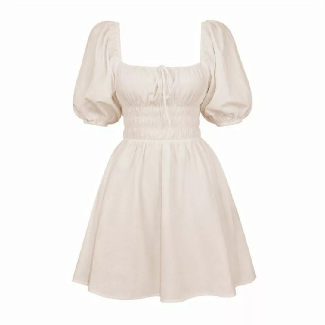 AFAZ New Trading UG Sommerrock Modisches Damen-Kleid mit quadratischem Auss günstig online kaufen