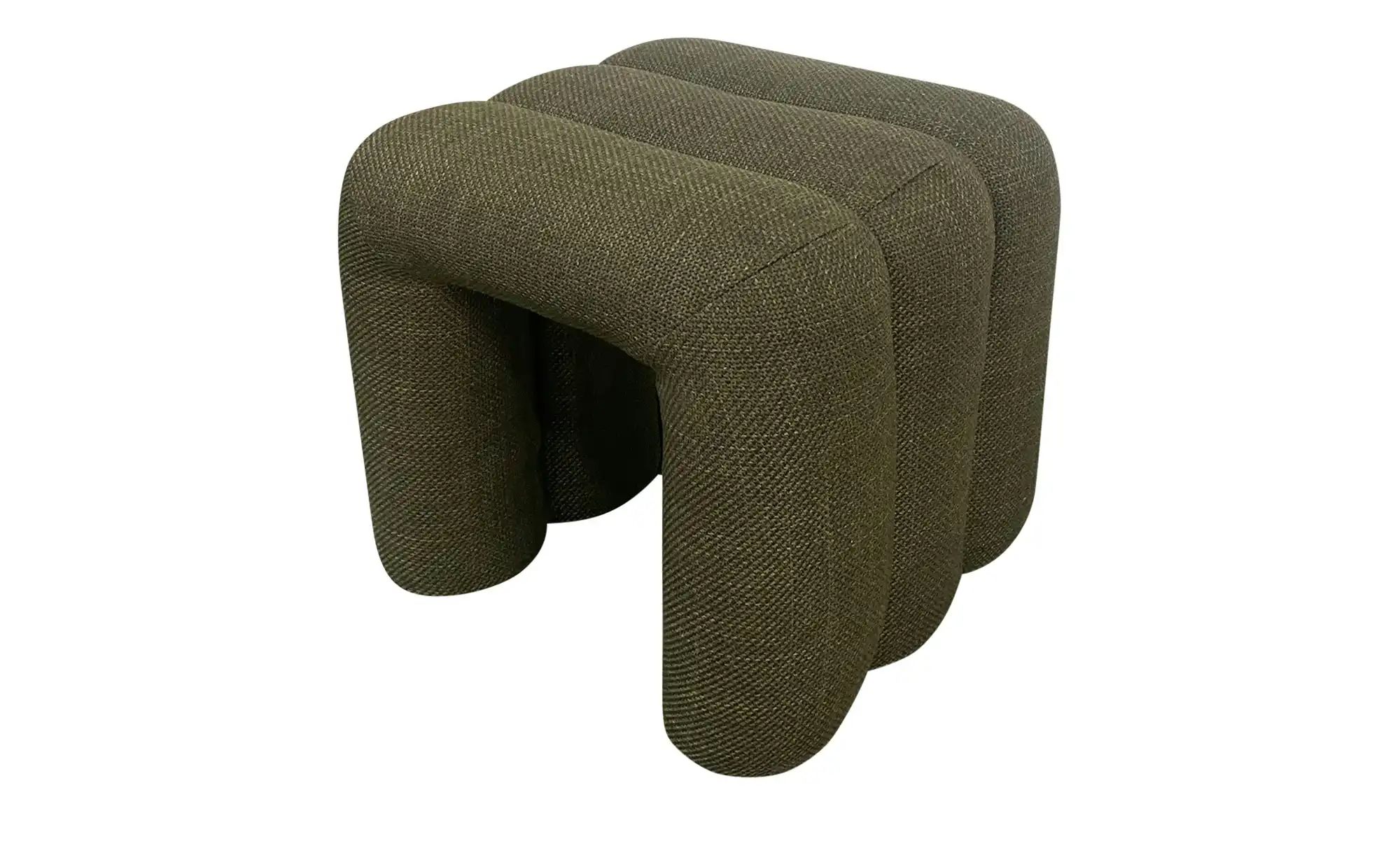 Polsterhocker  Libertina ¦ grün ¦ Maße (cm): B: 43,5 H: 45 T: 43.5 Polsterm günstig online kaufen