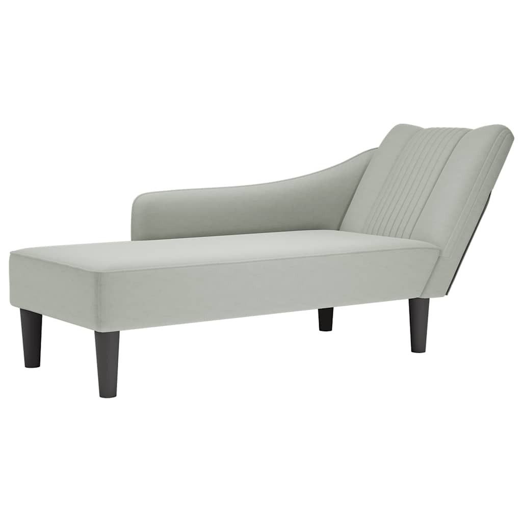 vidaXL Chaiselongue Chaiselongue mit Rechter Armlehne günstig online kaufen