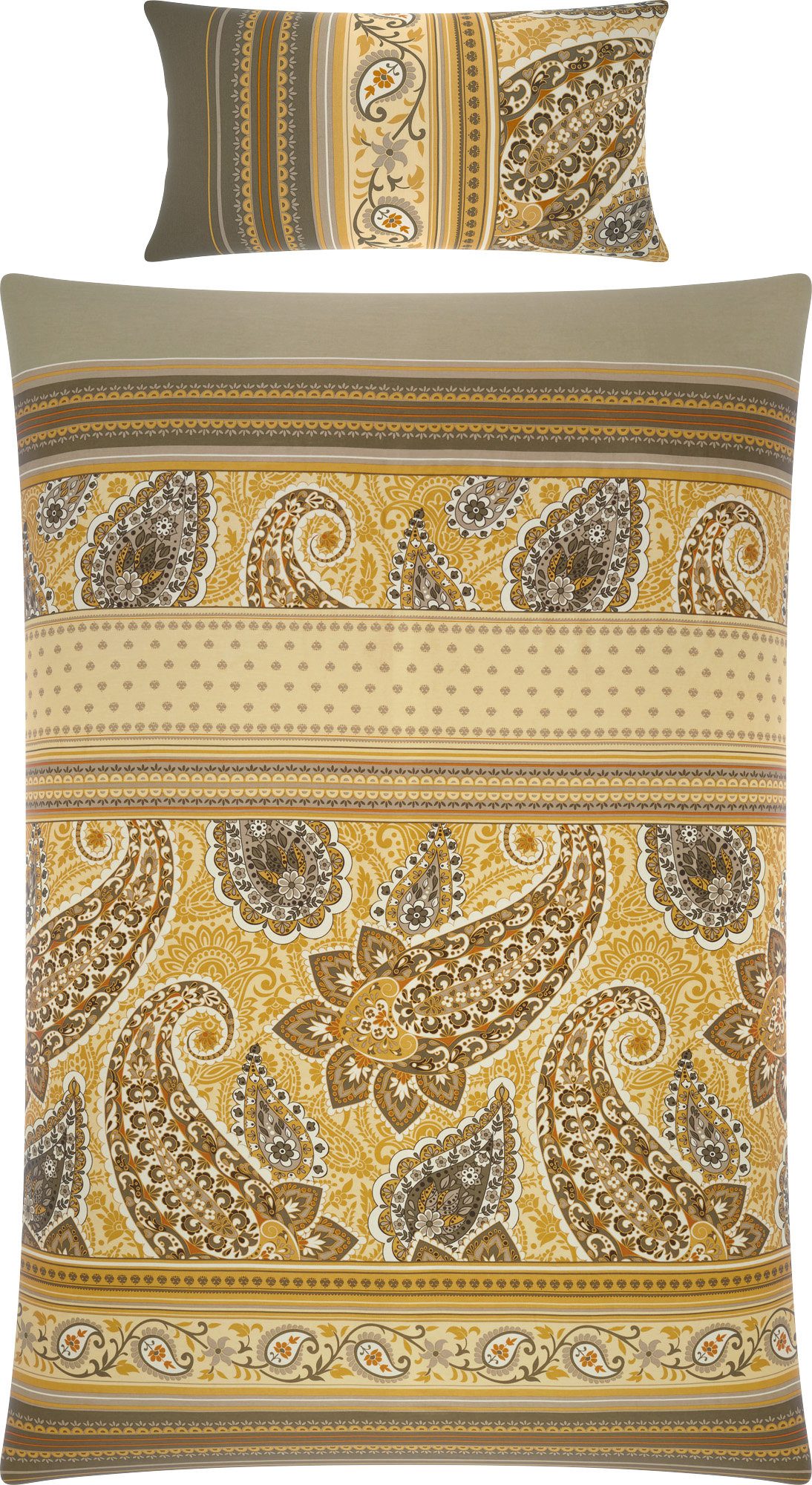 Erwin Müller Bettwäsche Bettwäsche, Mako-Satin, Paisley günstig online kaufen