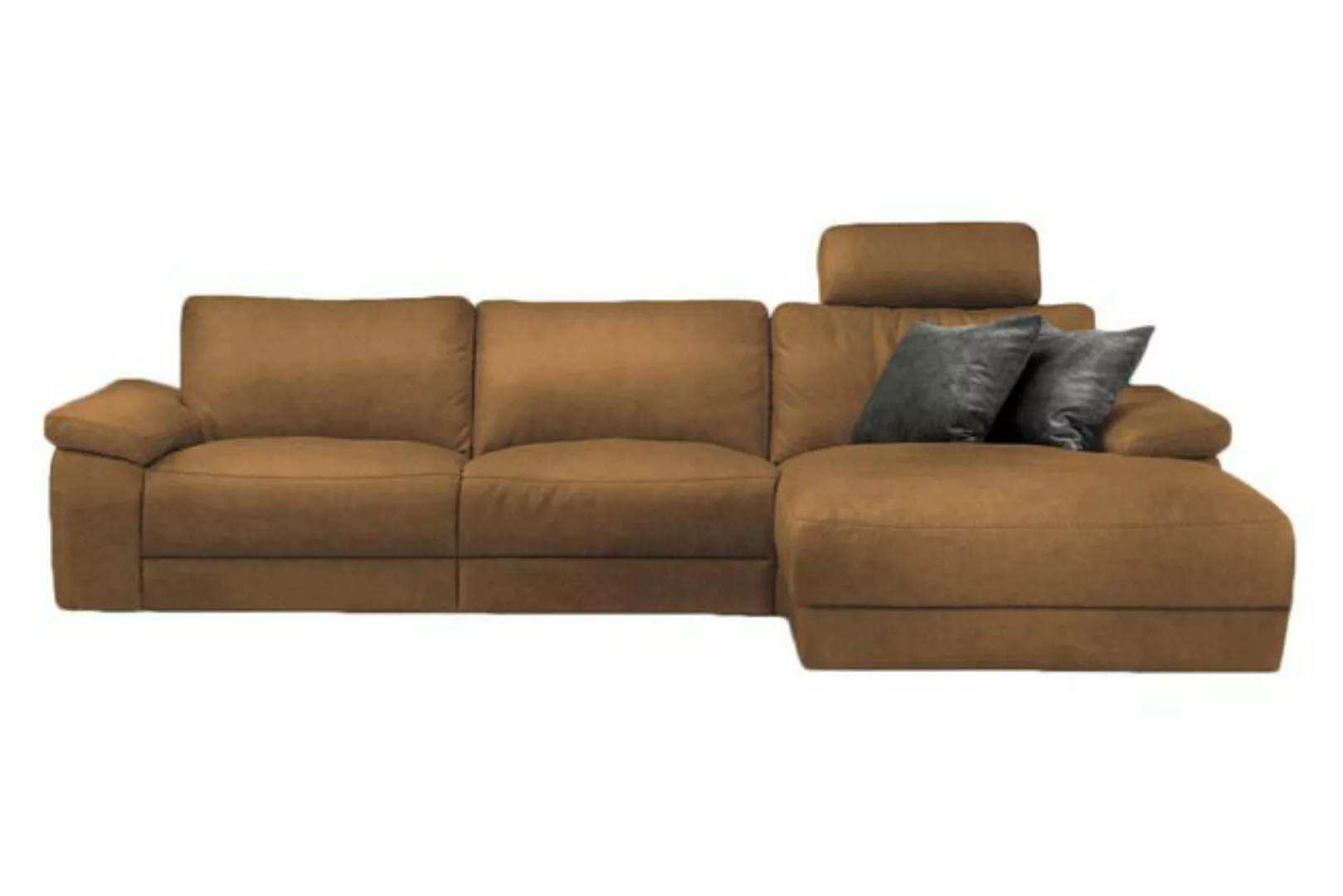 KAWOLA Ecksofa LOLA XL, Sofa Stoff od. Leder, Recamiere rechts od. links, v günstig online kaufen