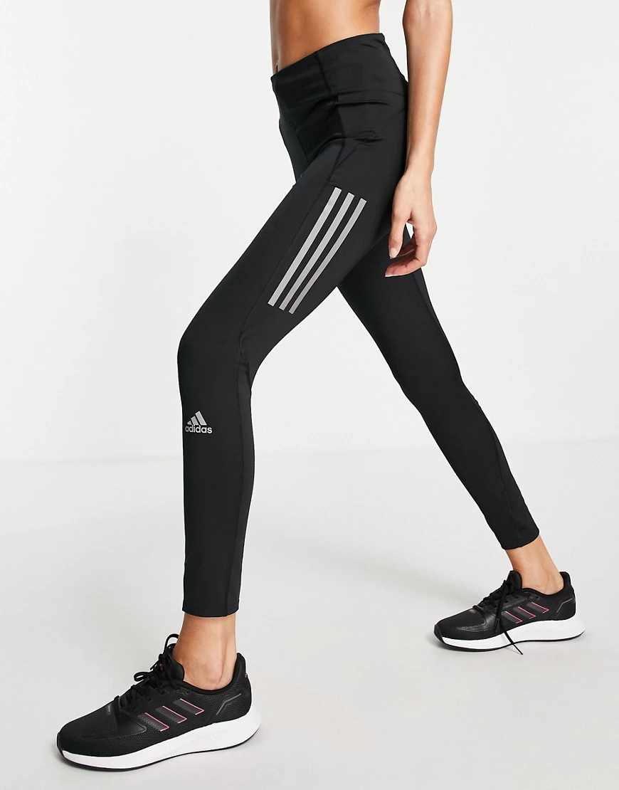 adidas Running – Own The Run – 7/8-Leggings in Schwarz günstig online kaufen