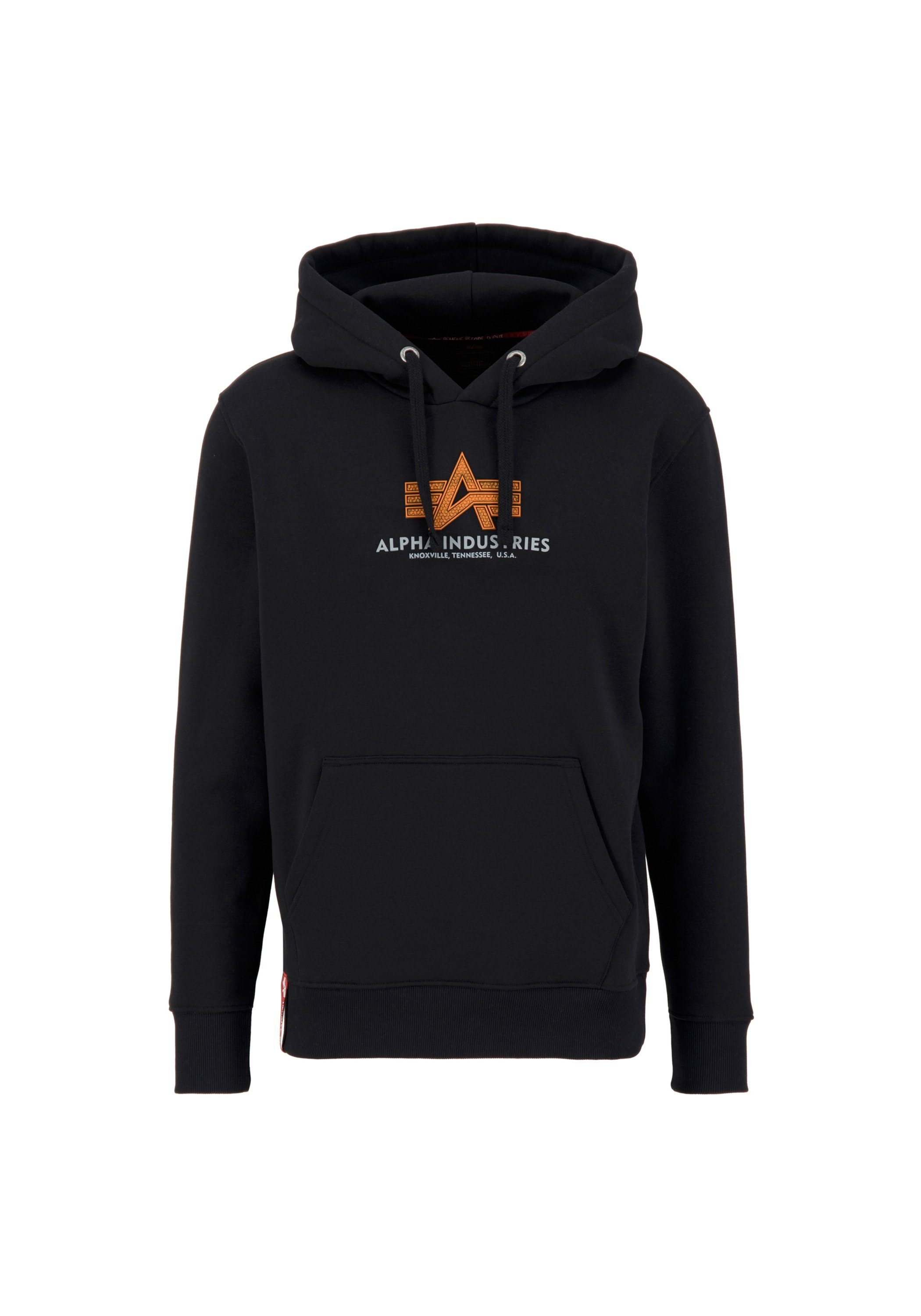 Alpha Industries Hoodie "Basic Hoodie BL Rubber Kapuzensweatshirt" günstig online kaufen