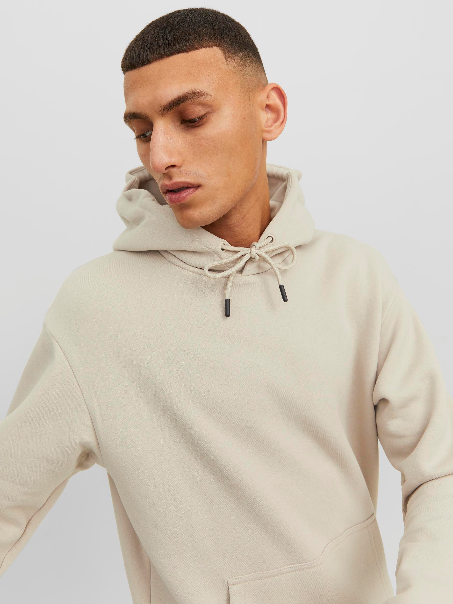 Jack & Jones Herren Hoodie Kapuzenpullover JJEBRADLEY- Relaxed Fit günstig online kaufen