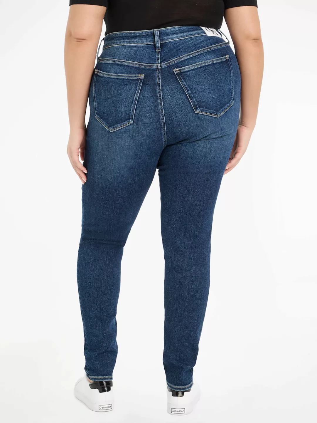 Calvin Klein Jeans Plus Skinny-fit-Jeans "HIGH RISE SKINNY PLUS" günstig online kaufen