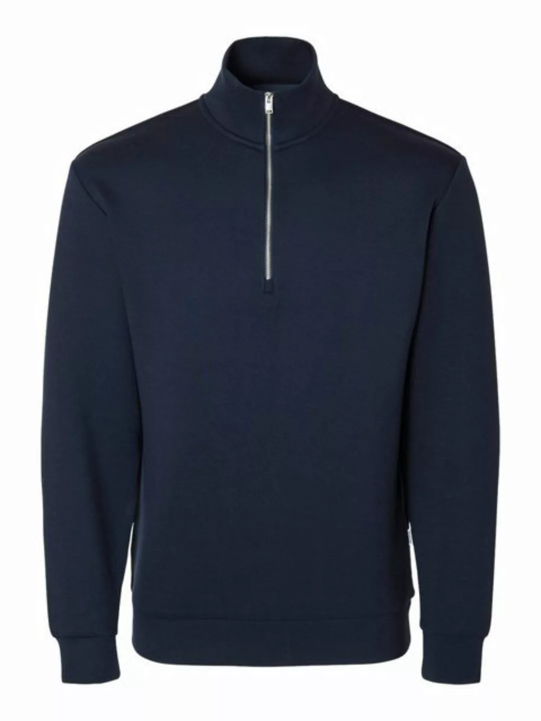 SELECTED HOMME Sweatshirt SLHEMANUEL SOFT ZIP HIGH NECK SWEAT NOOS günstig online kaufen