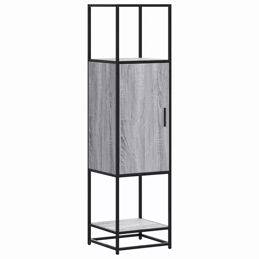 vidaXL Highboard Highboard Grau Sonoma 35,5x35x139 günstig online kaufen