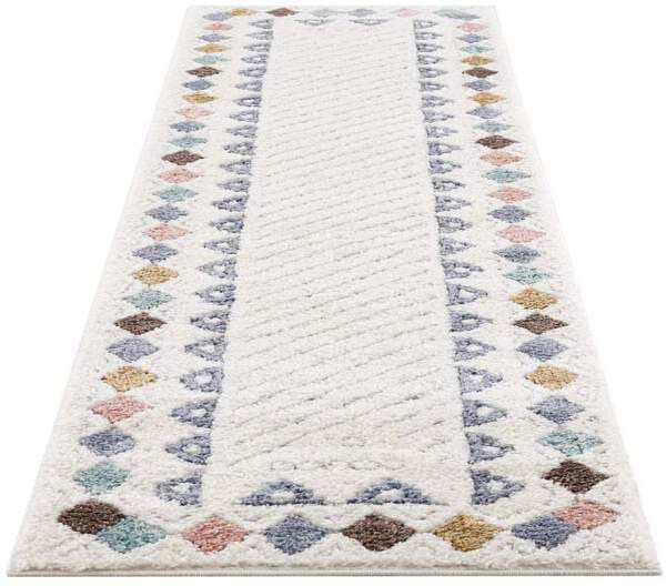 Carpet City Hochflor-Läufer »FOCUS 3034«, rechteckig, 20 mm Höhe, Boho-Tepp günstig online kaufen