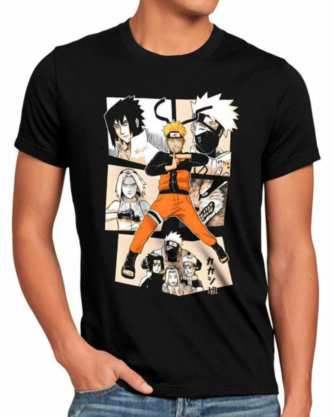 style3 T-Shirt Ninja Comic kakashi sasuke kage naruto anime manga cosplay a günstig online kaufen