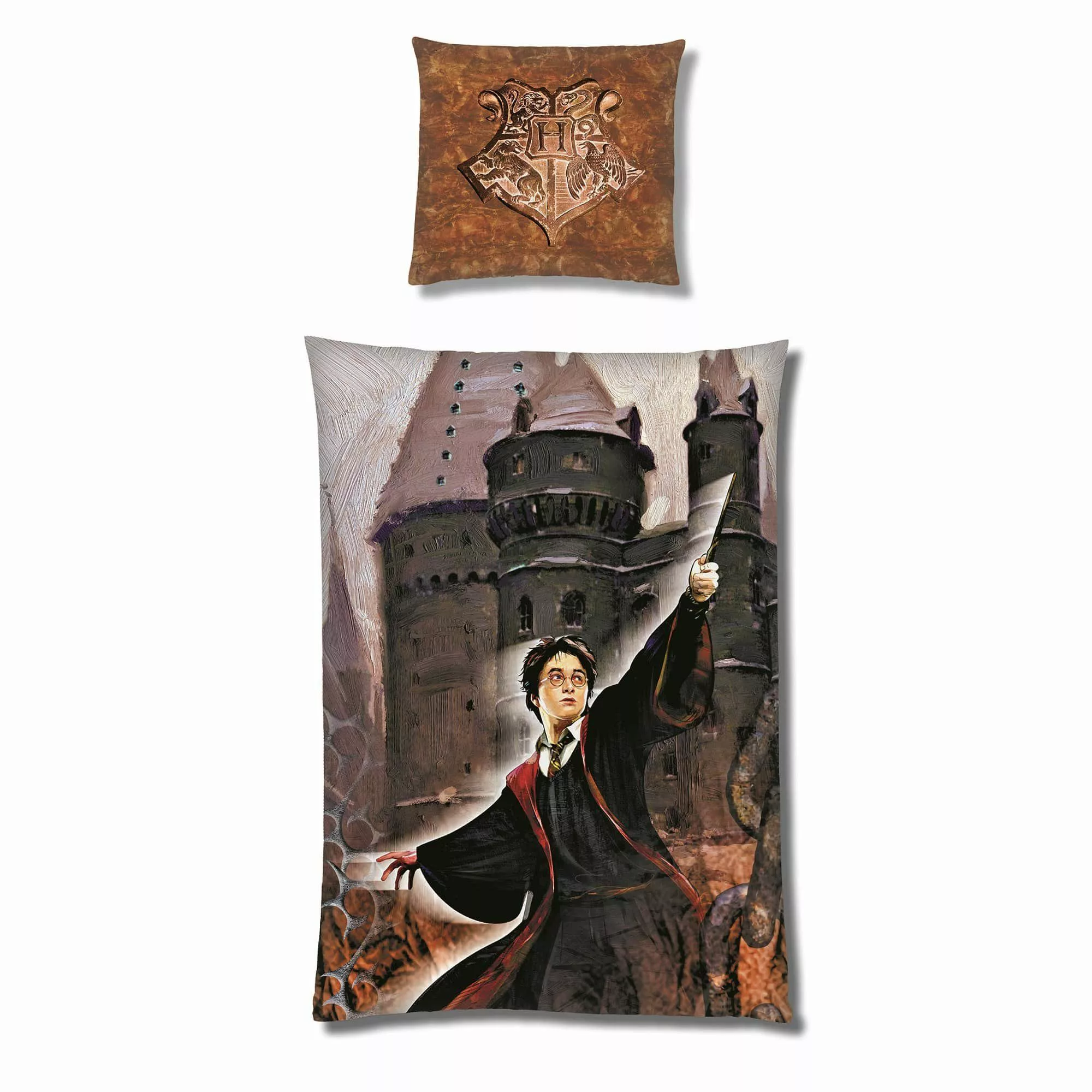 Familando Kinderbettwäsche Harry Potter 135x200 80x80 günstig online kaufen