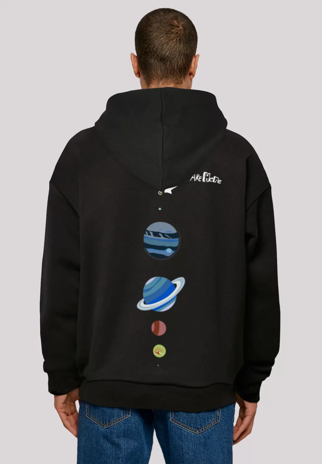 F4NT4STIC Kapuzenpullover "Big Bang Theory You Are Here", Print günstig online kaufen