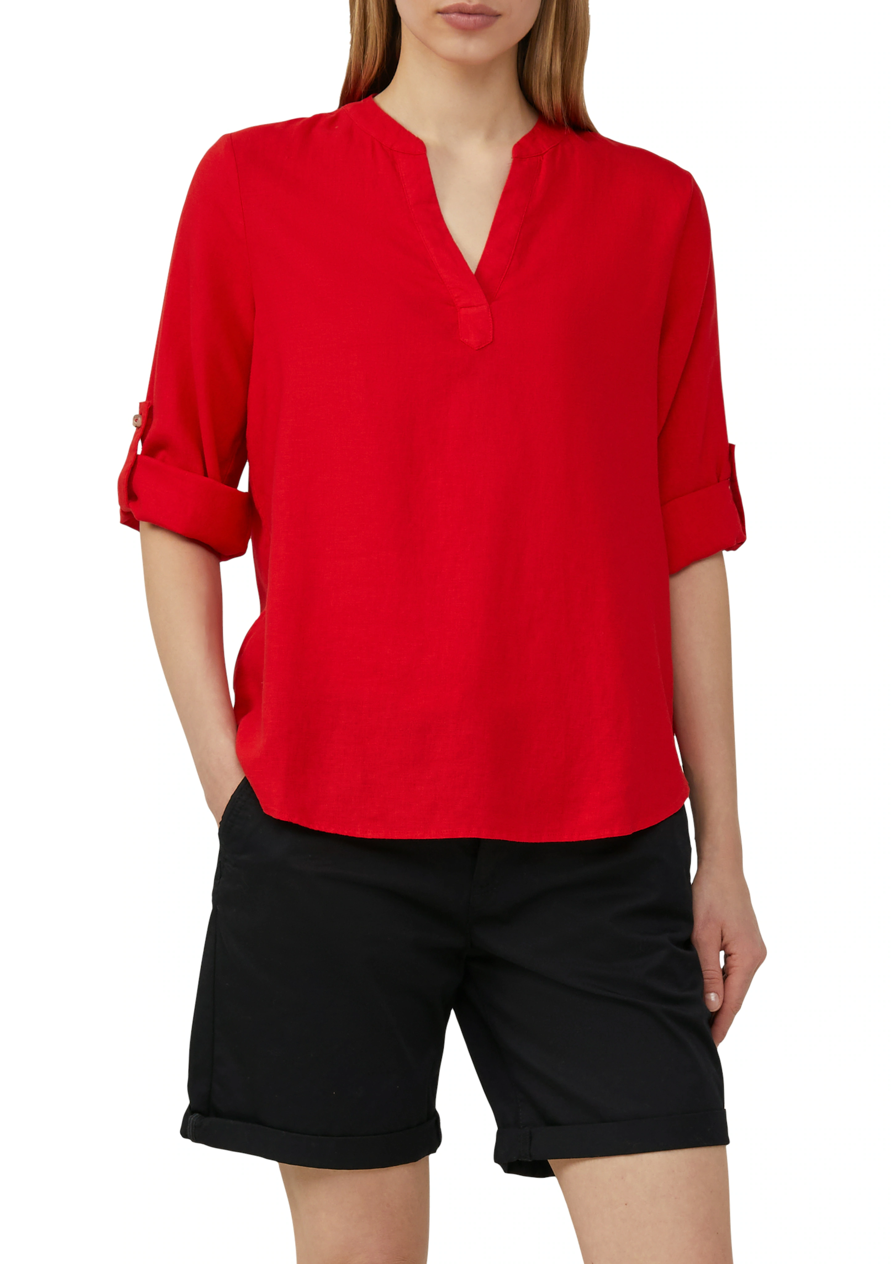 s.Oliver Klassische Bluse, mit Turn-up günstig online kaufen