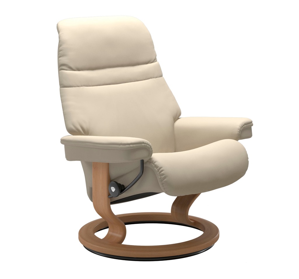 Stressless Fußhocker "Sunrise", mit Classic Base, Gestell Eiche günstig online kaufen