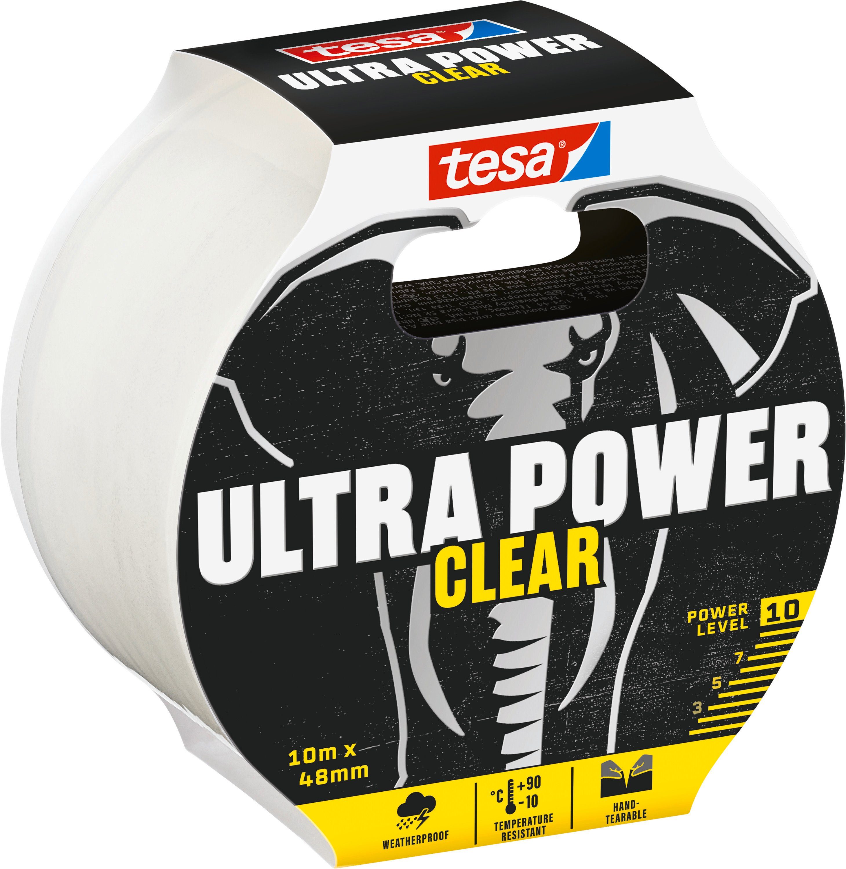 tesa Klebeband ULTRA POWER CLEAR Reparaturband, günstig online kaufen