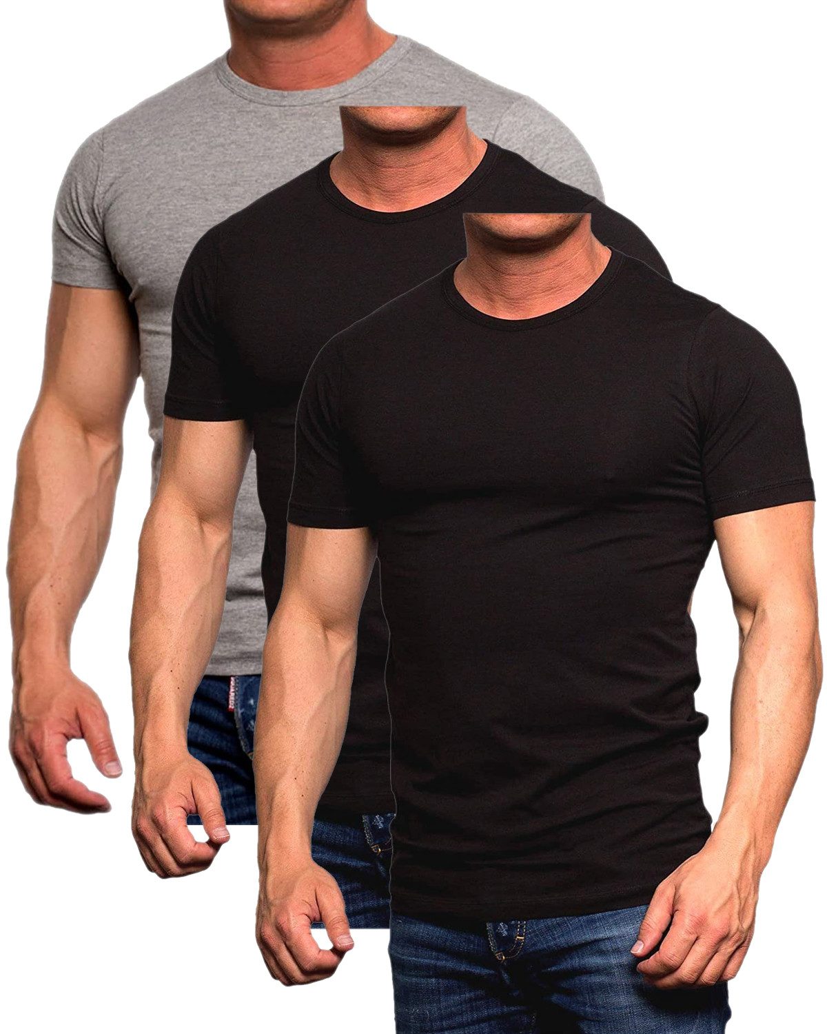 Jack & Jones T-Shirt (3er-Pack) Basic günstig online kaufen