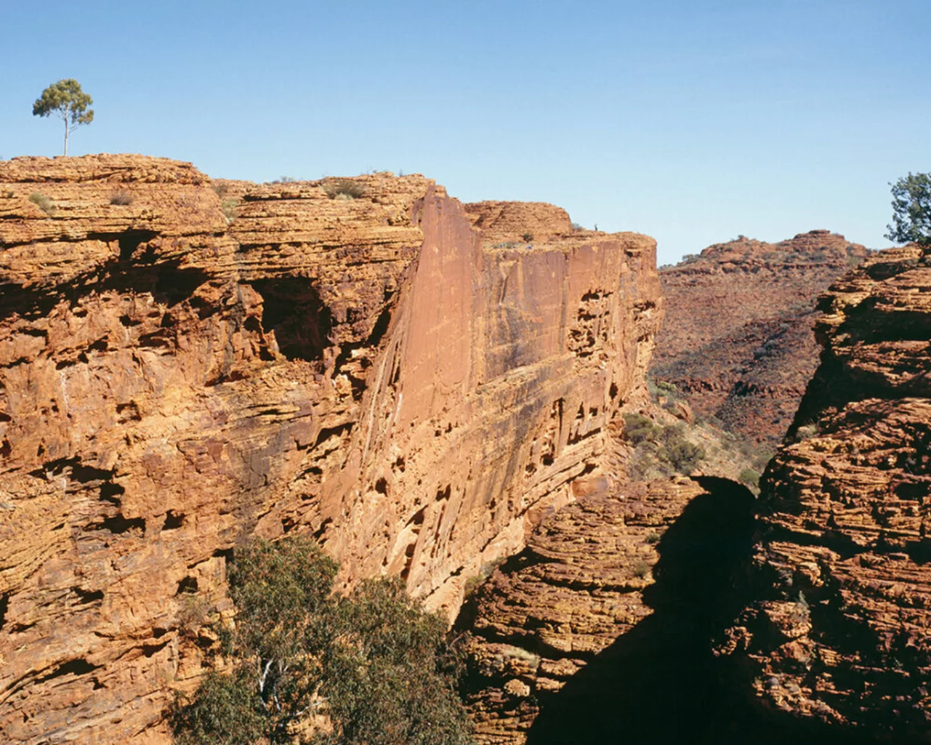 Fototapete "Kings Canyon" 4,00x2,50 m / Glattvlies Perlmutt günstig online kaufen