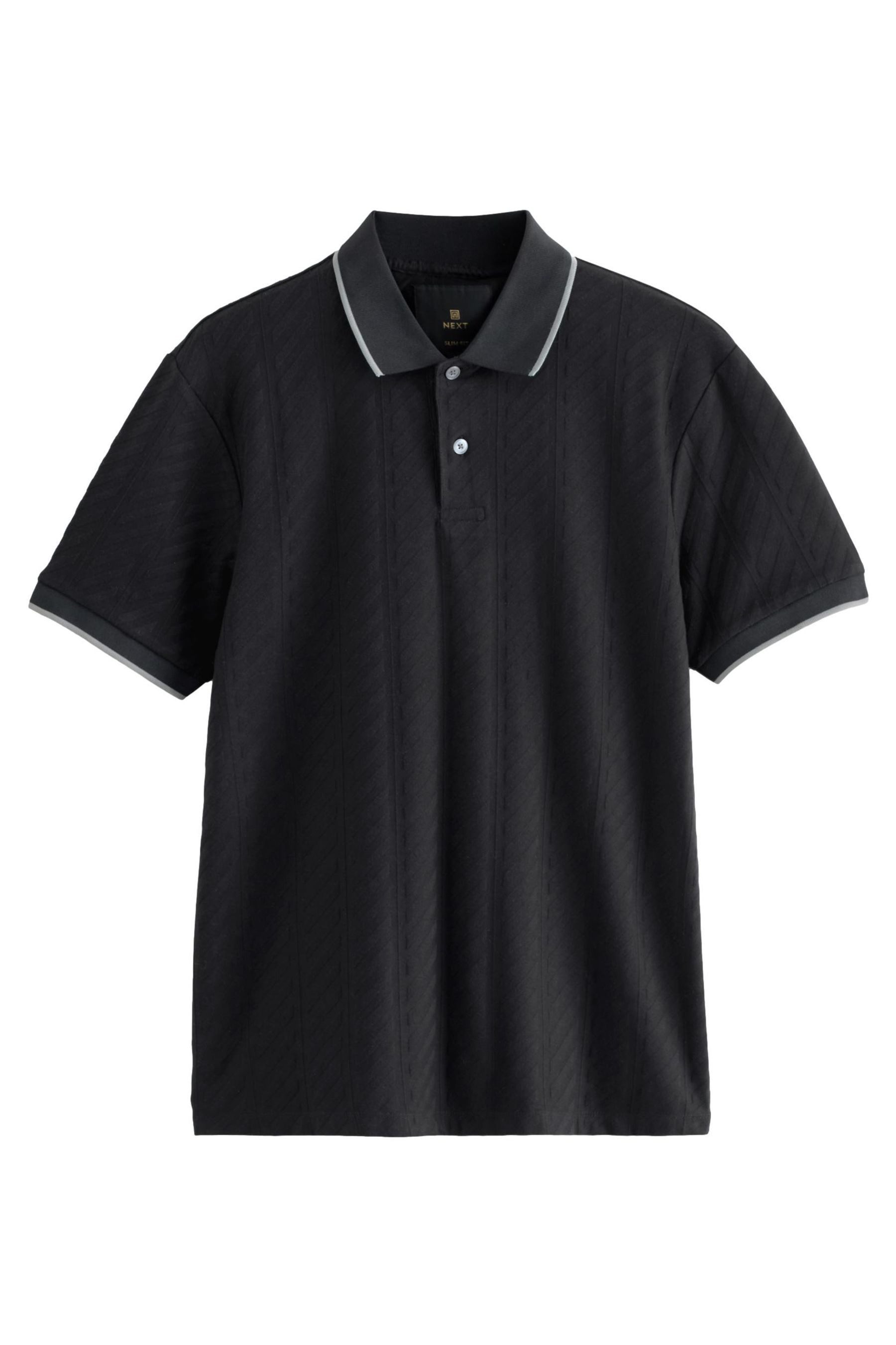 Next Poloshirt Elegantes Slim Fit Polohemd günstig online kaufen