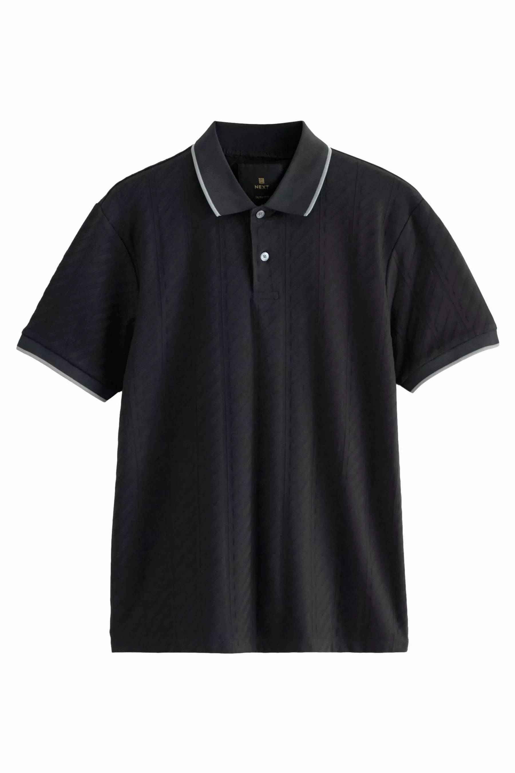 Next Poloshirt Elegantes Slim Fit Polohemd günstig online kaufen