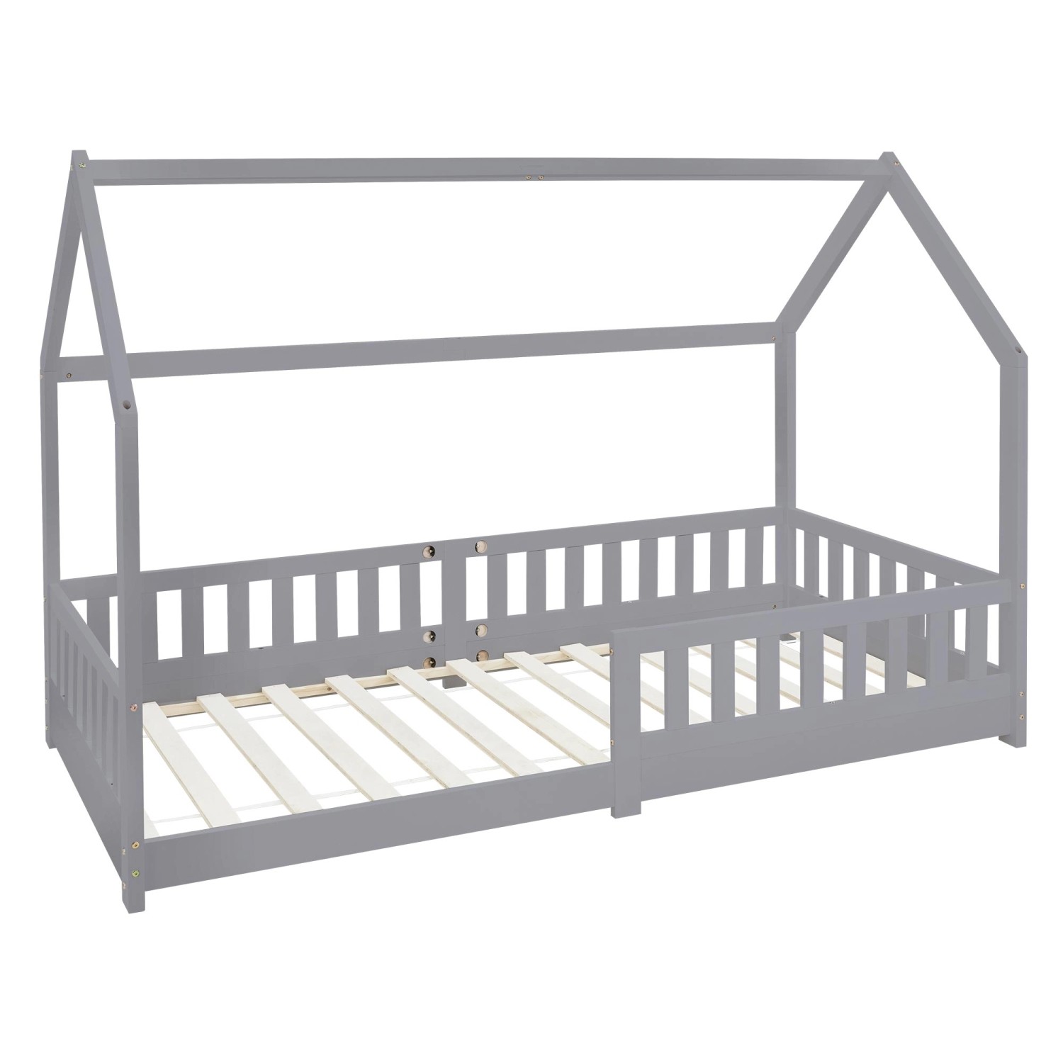 ML-DESIGN Spielbett Hausbett Kinderbett inkl. Lattenrost günstig online kaufen
