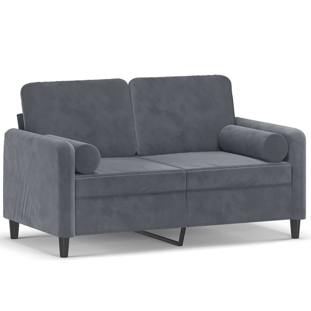 vidaXL Sofa Sofa mit Zierkissen Samt, 120 cm, 2-Sitzer günstig online kaufen